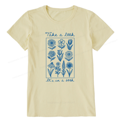 Pagewings Take A Look It’s In A Book Unisex Classic T-shirt
