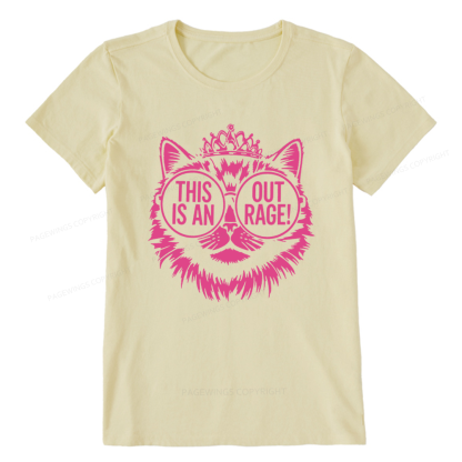 Pagewings This is an Outrage Unisex Classic T-shirt