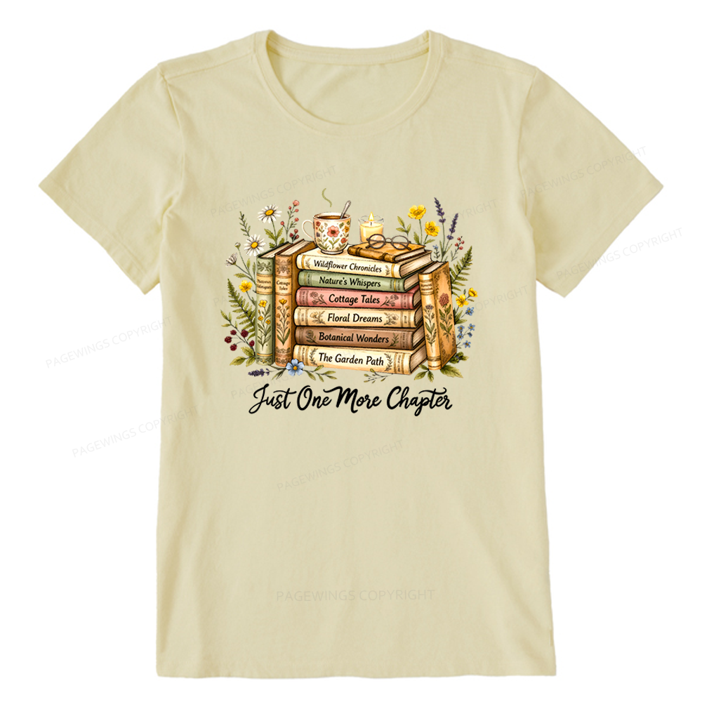 Pagewings Just One More Chapter Unisex Classic T-shirt