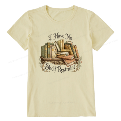 Pagewings I Have No Shelf Restraint Unisex Classic T-shirt