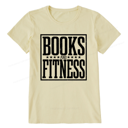 Pagewings Books And Fitness Unisex Classic T-shirt