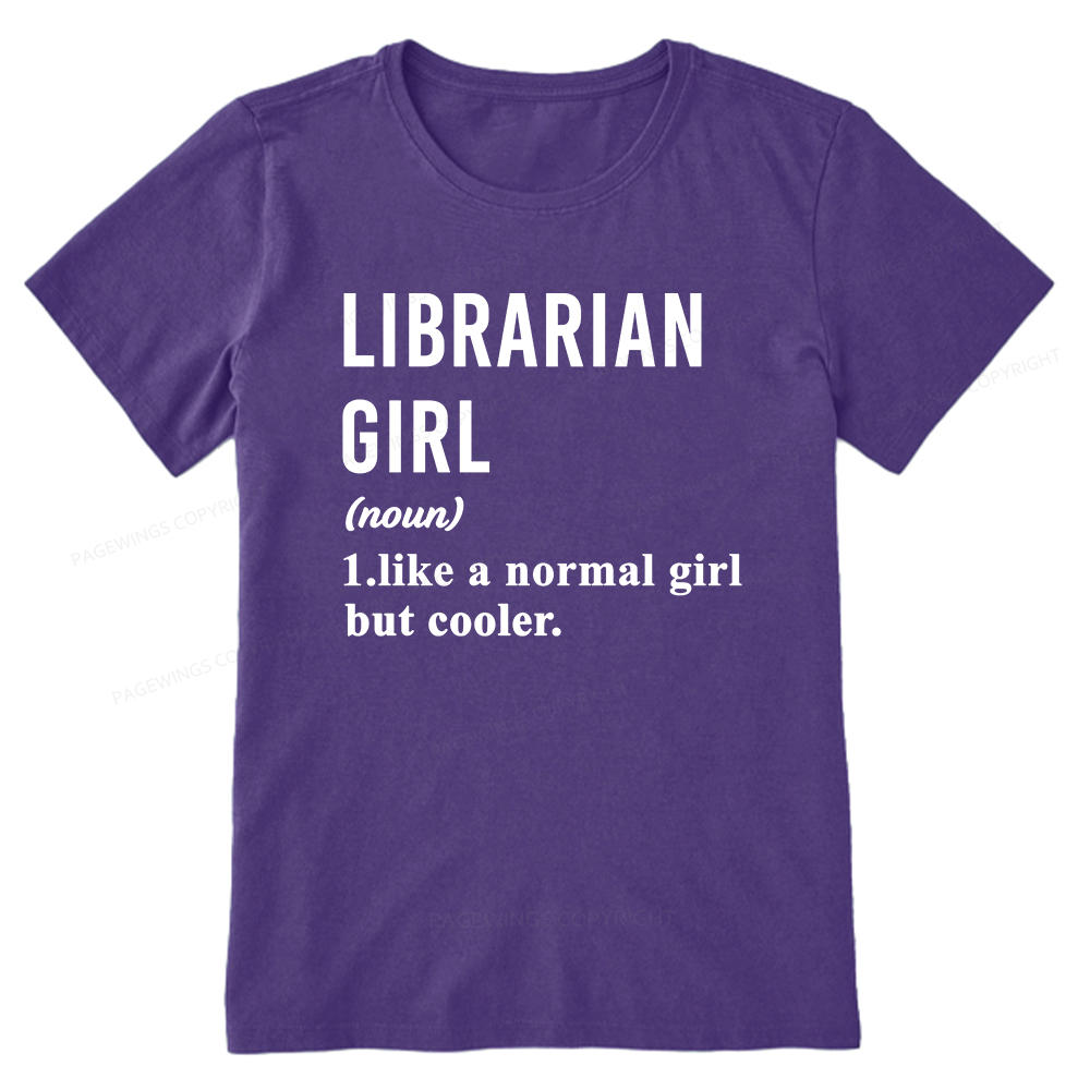 Pagewings Librarian Girl Unisex Classic T-shirt