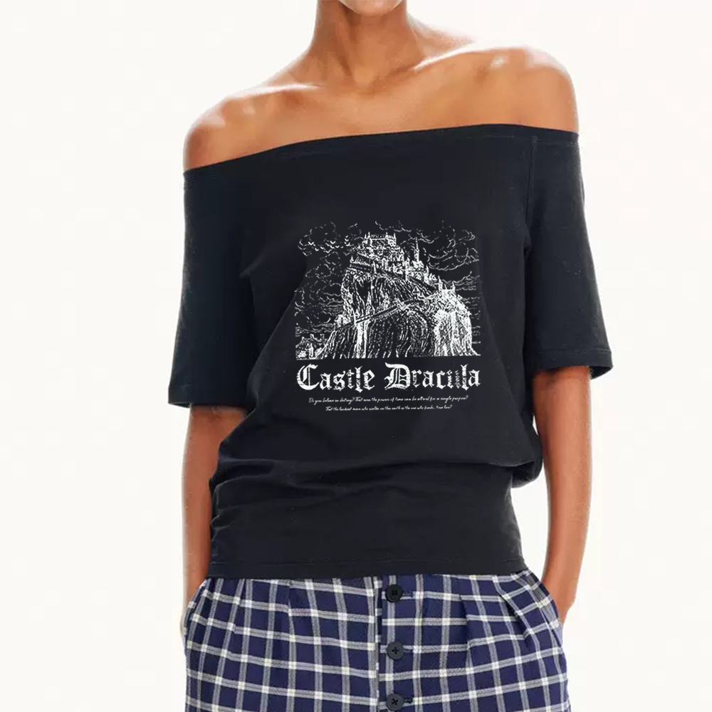Pagewings Dark Romance Bookish Women Off Shoulder T-shirts