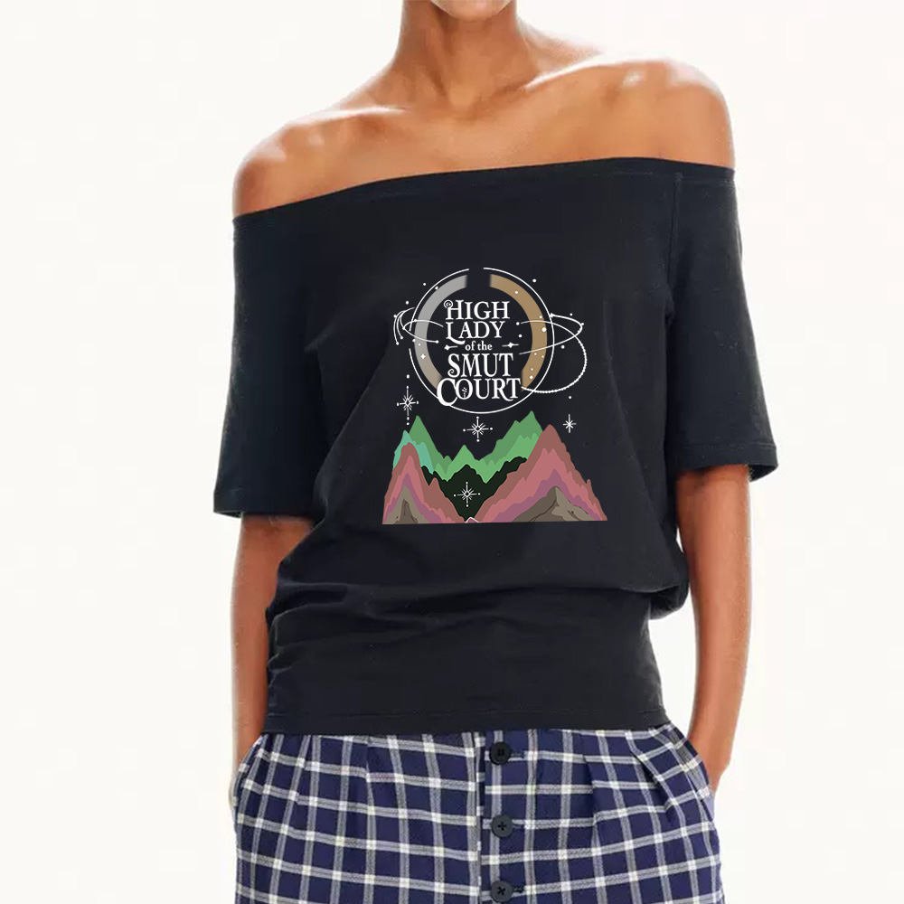 Pagewings High Lady Women Off Shoulder T-shirts