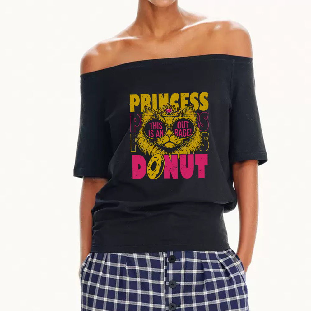 Pagewings This Is An Outrage Women Off Shoulder T-shirts