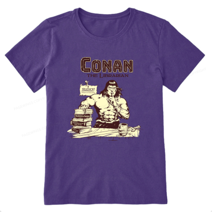 Pagewings Conan The Librarian Unisex Classic T-shirt