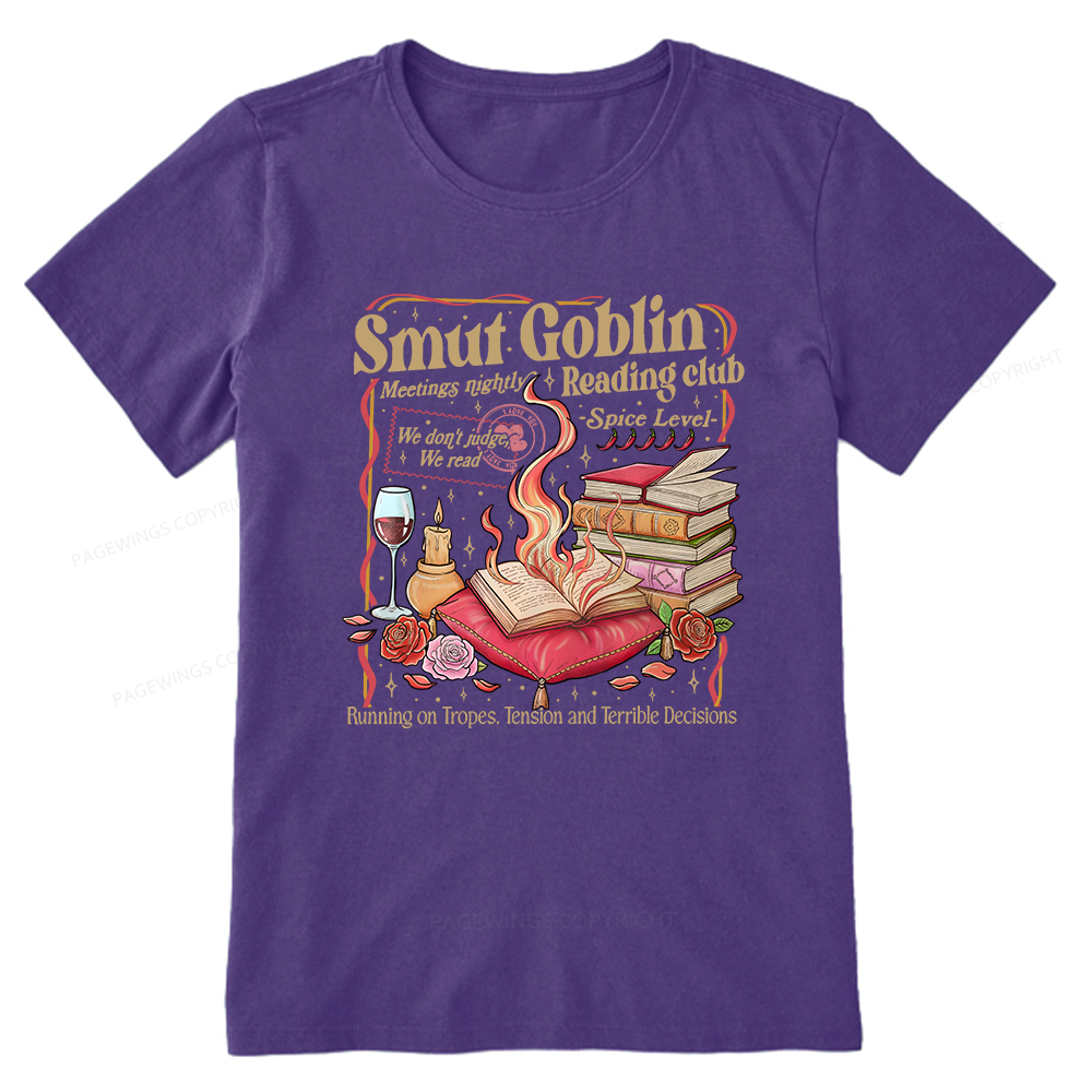 Pagewings Smut Goblin Dark Romance Unisex Classic T-shirt