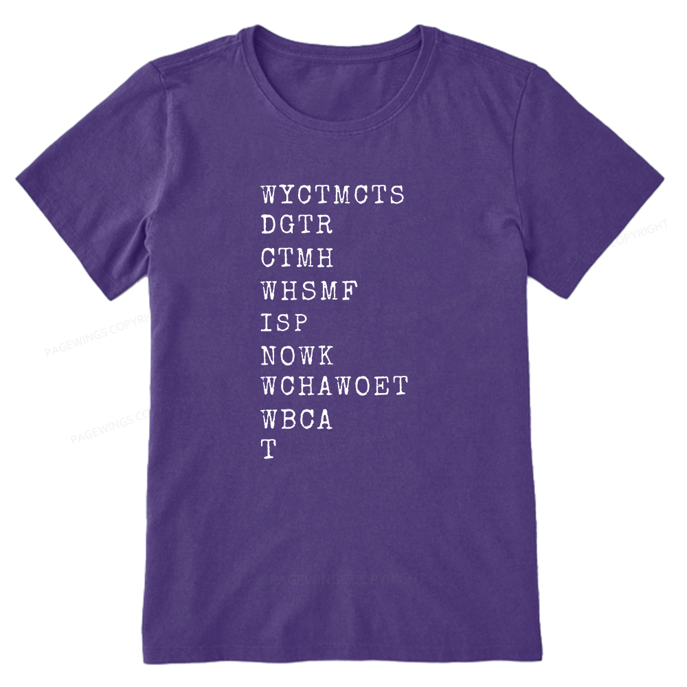 Pagewings Will You Come To My Cottage This Summer Unisex Classic T-shirt