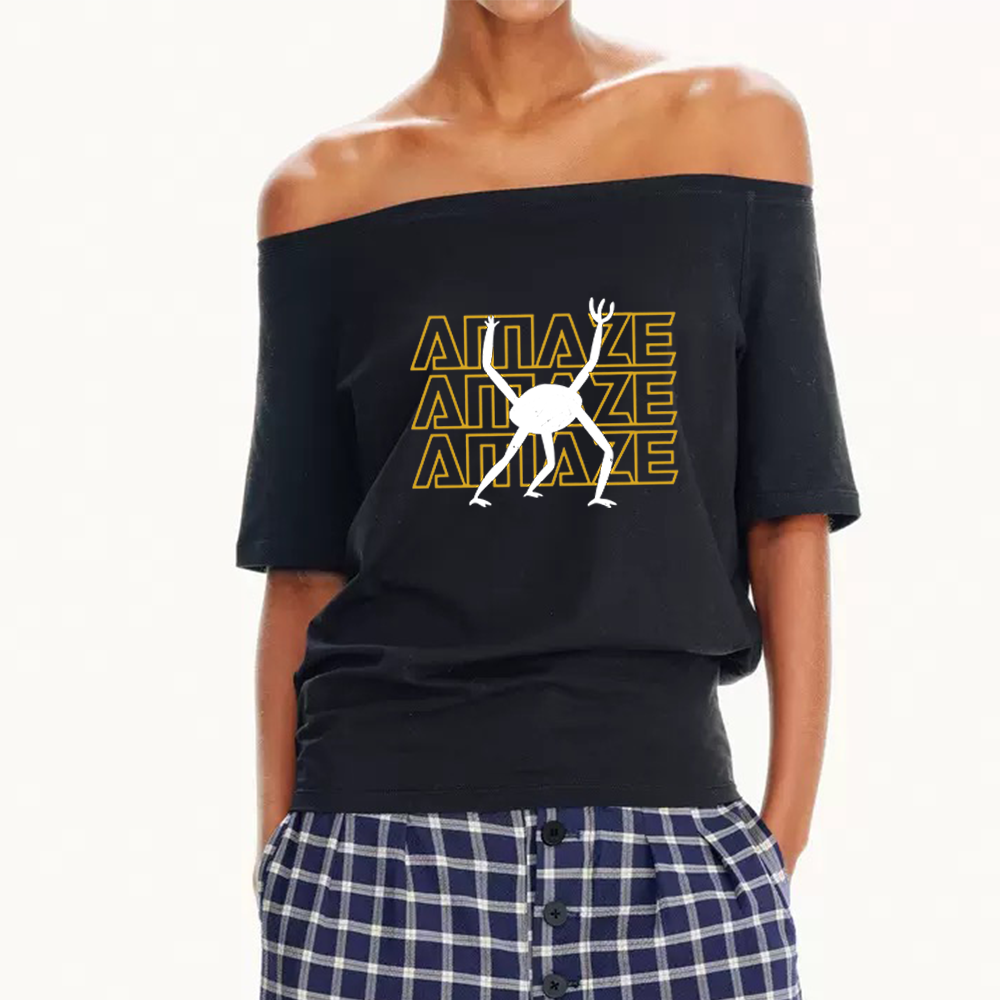 Pagewings Sci-Fi Book Lover Women Off Shoulder T-shirts