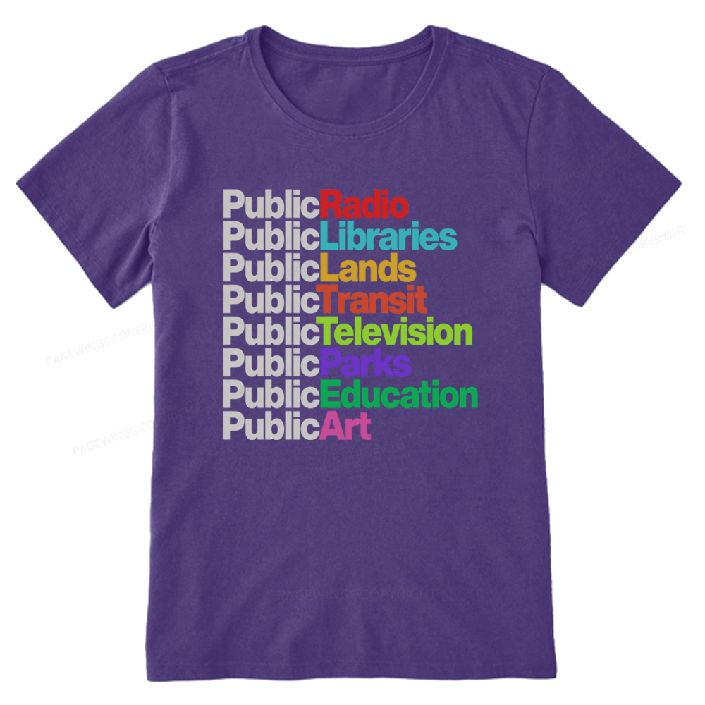 Pagewings Public Libraries Unisex Classic T-shirt