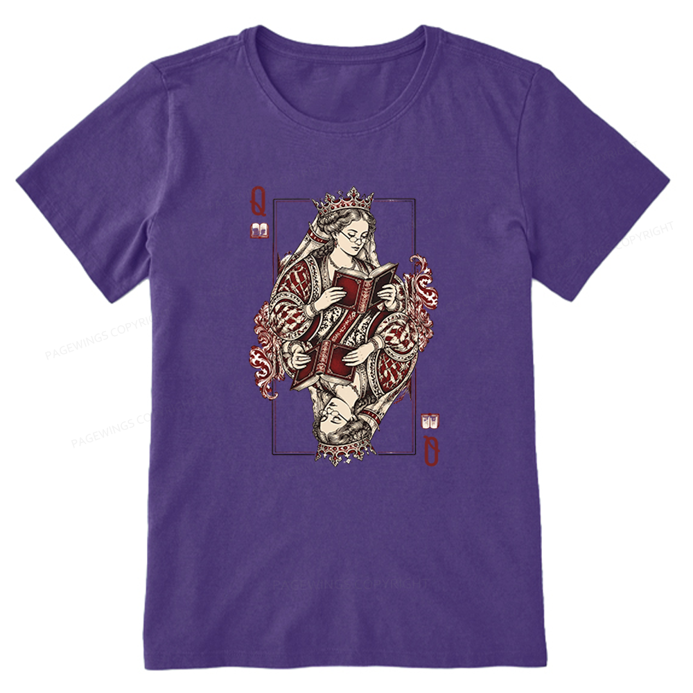 Pagewings Queen of Books Unisex Classic T-shirt