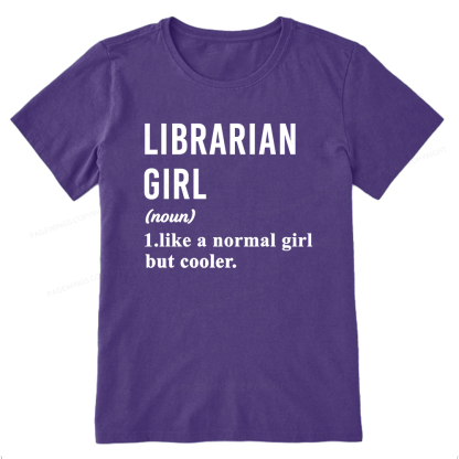 Pagewings Librarian Girl Unisex Classic T-shirt
