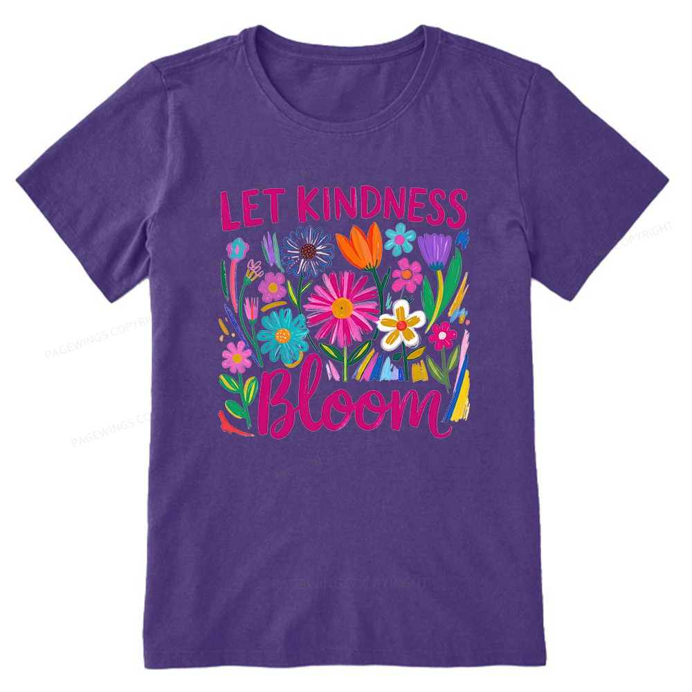 Pagewings Let Kindness Bloom Unisex Classic T-shirt