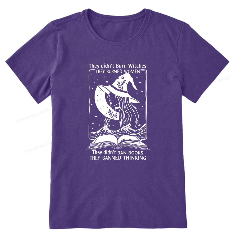 Pagewings They Banned Thinking Unisex Classic T-shirt