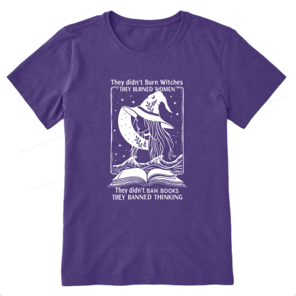 Pagewings They Banned Thinking Unisex Classic T-shirt