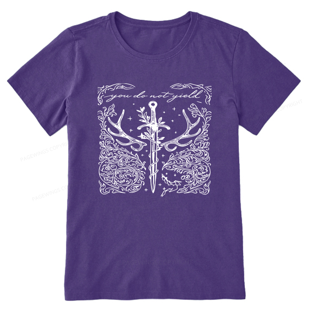 Pagewings You Do Not Yield Unisex Classic T-shirt