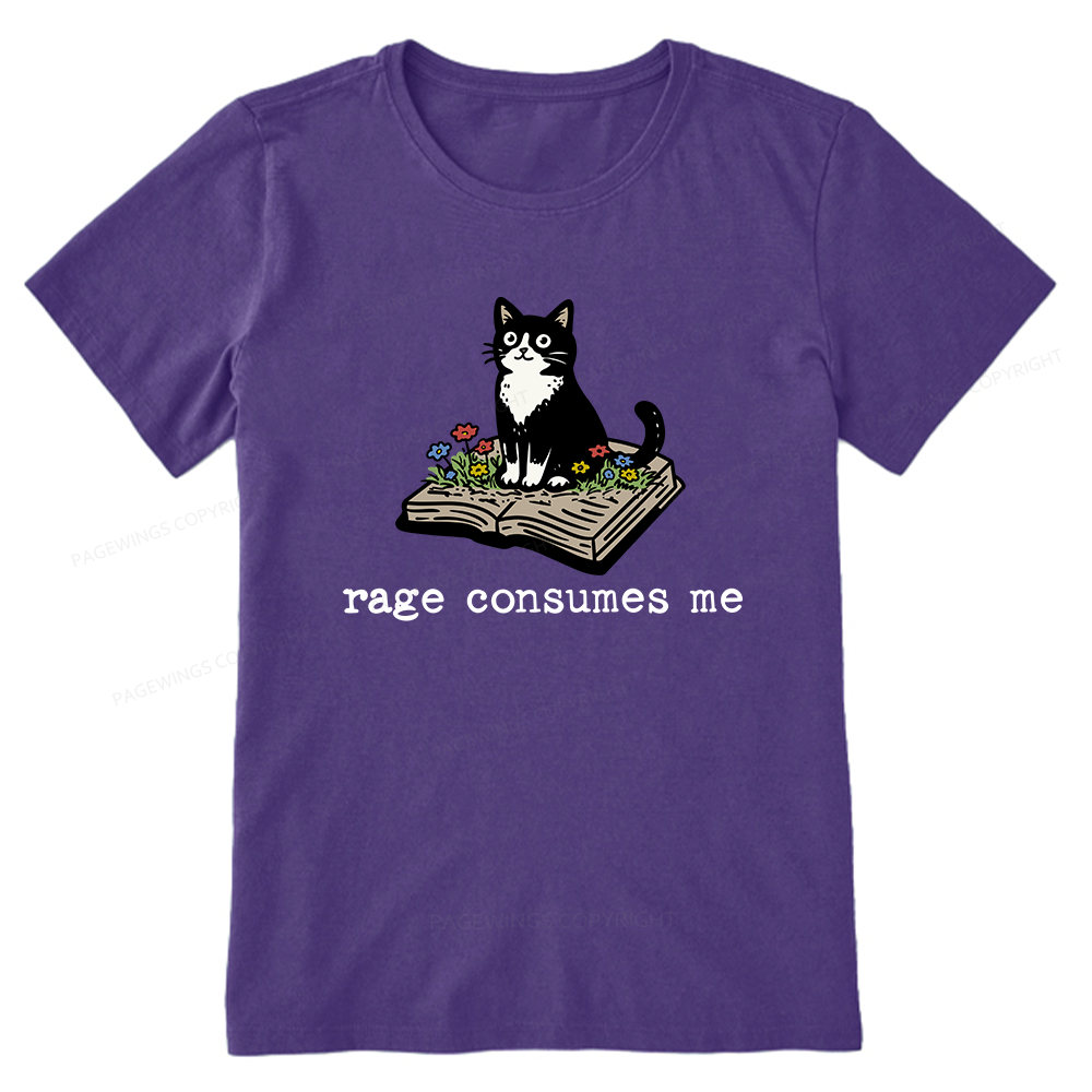 Pagewings Rage Consumes Me Unisex Classic T-shirt