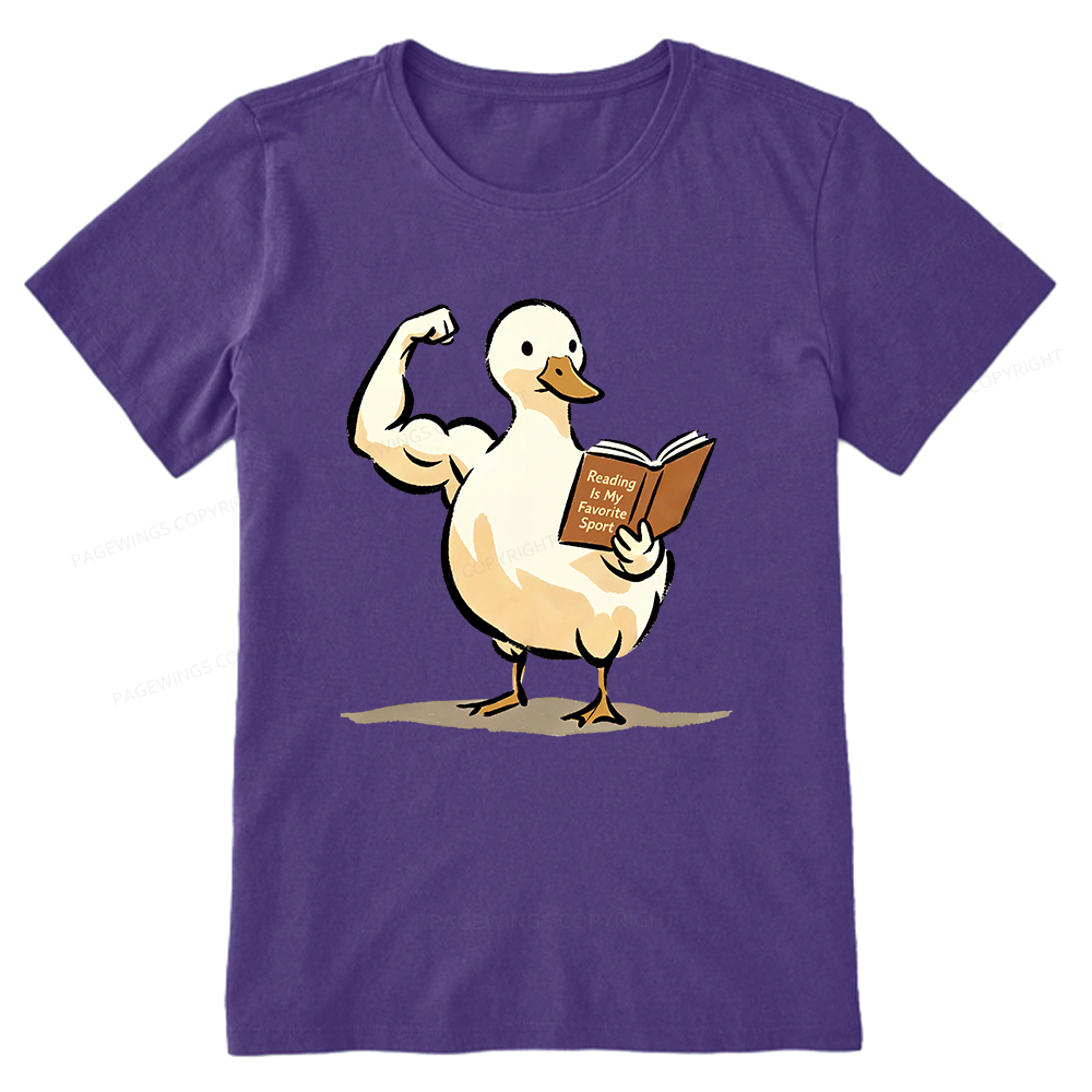 Pagewings Reading is My Favorite Sport Unisex Classic T-shirt