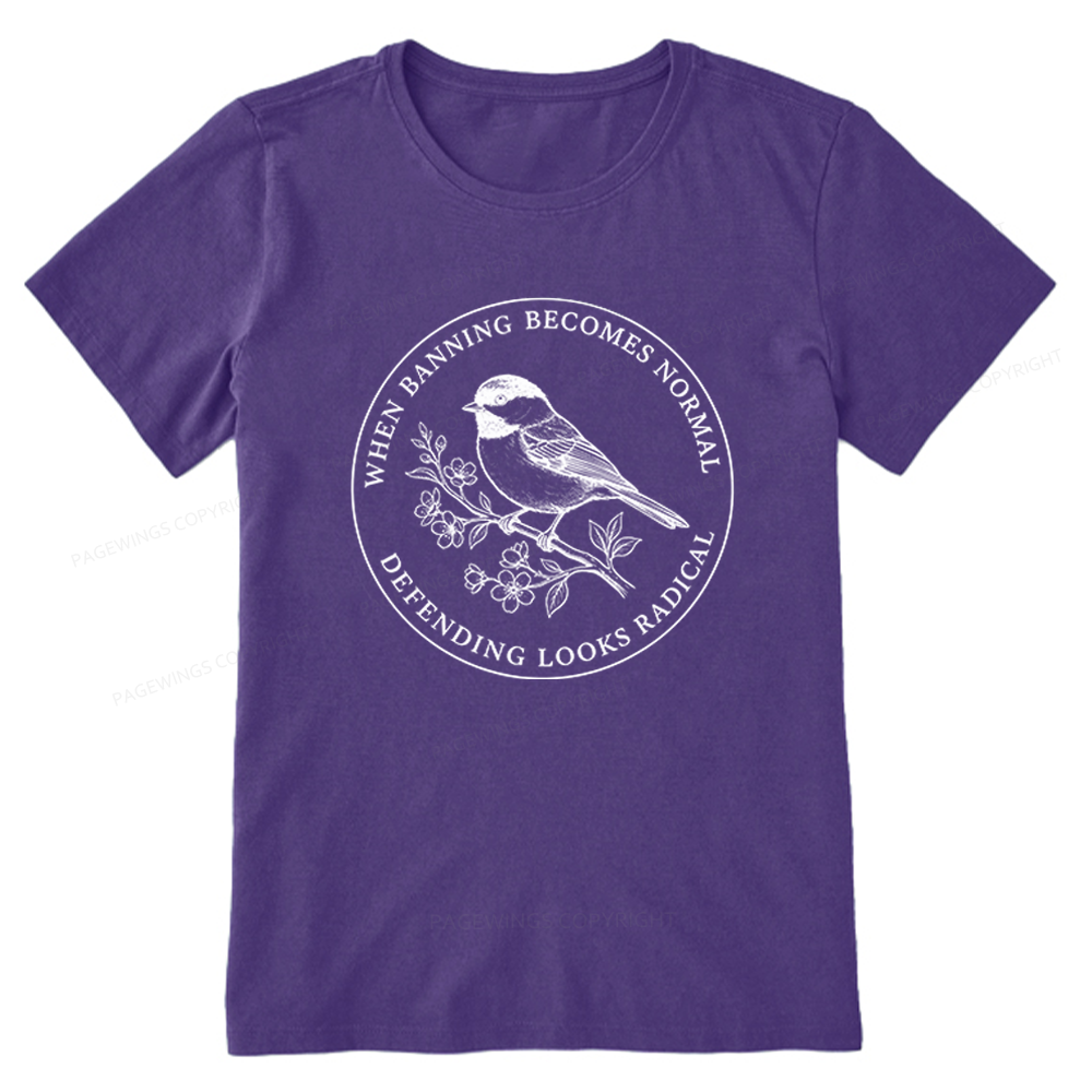 Pagewings Banned Books Unisex Classic T-shirt