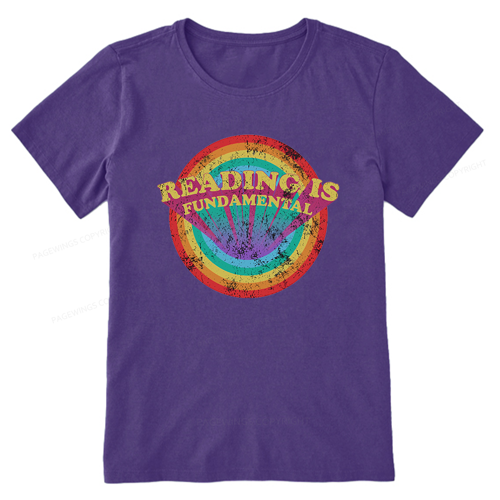 Pagewings Reading Is Fundamental Unisex Classic T-shirt