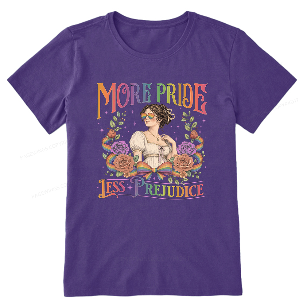 Pagewings More Pride Less Prejudice Unisex Classic T-shirt