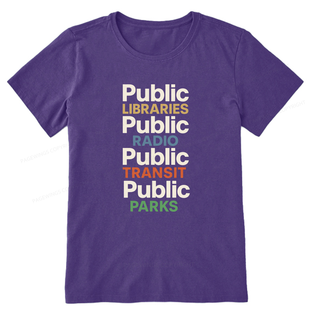 Pagewings Public Libraries Unisex Classic T-shirt