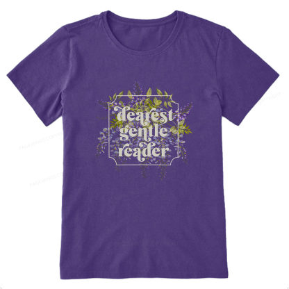 Pagewings Dearest Gentle Reader Unisex Classic T-shirt