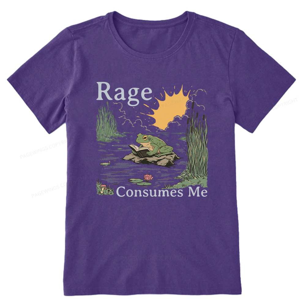 Pagewings Rage Consumes Me Unisex Classic T-shirt