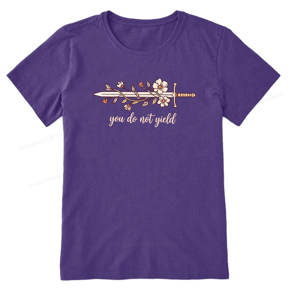 Pagewings You Do Not Yield  Unisex Classic T-shirt