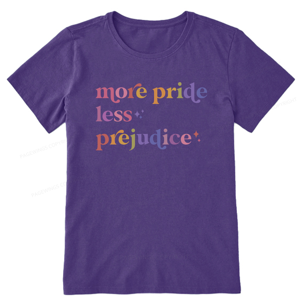 Pagewings More Pride Less Prejudice Unisex Classic T-shirt