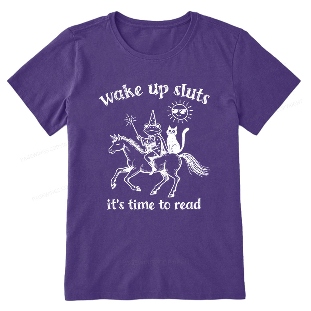 Pagewings Wake Up Sluts Unisex Classic T-shirt