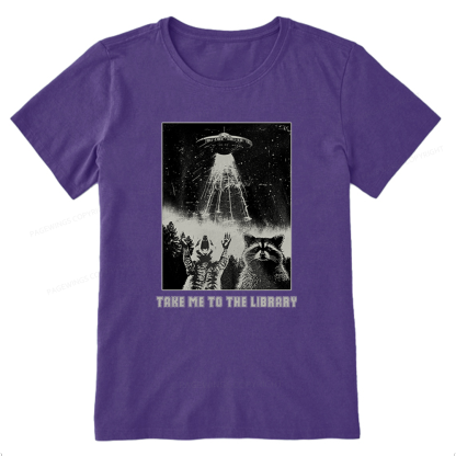 Pagewings Take Me To The Library Unisex Classic T-shirt