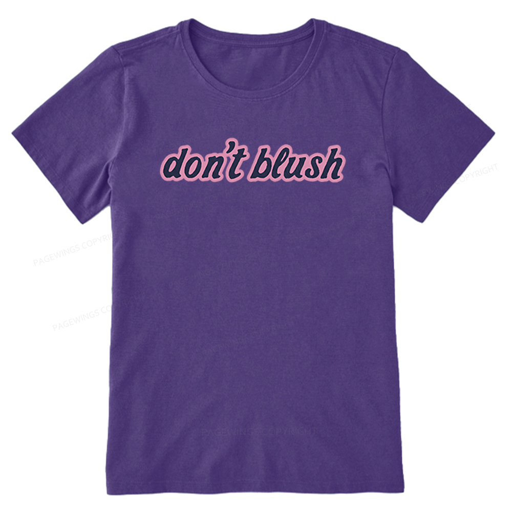 Pagewings Don't Blush Unisex Classic T-shirt