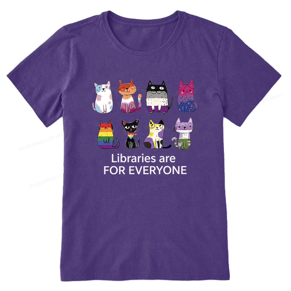 Pagewings Libraries Are For Everyone Unisex Classic T-shirt