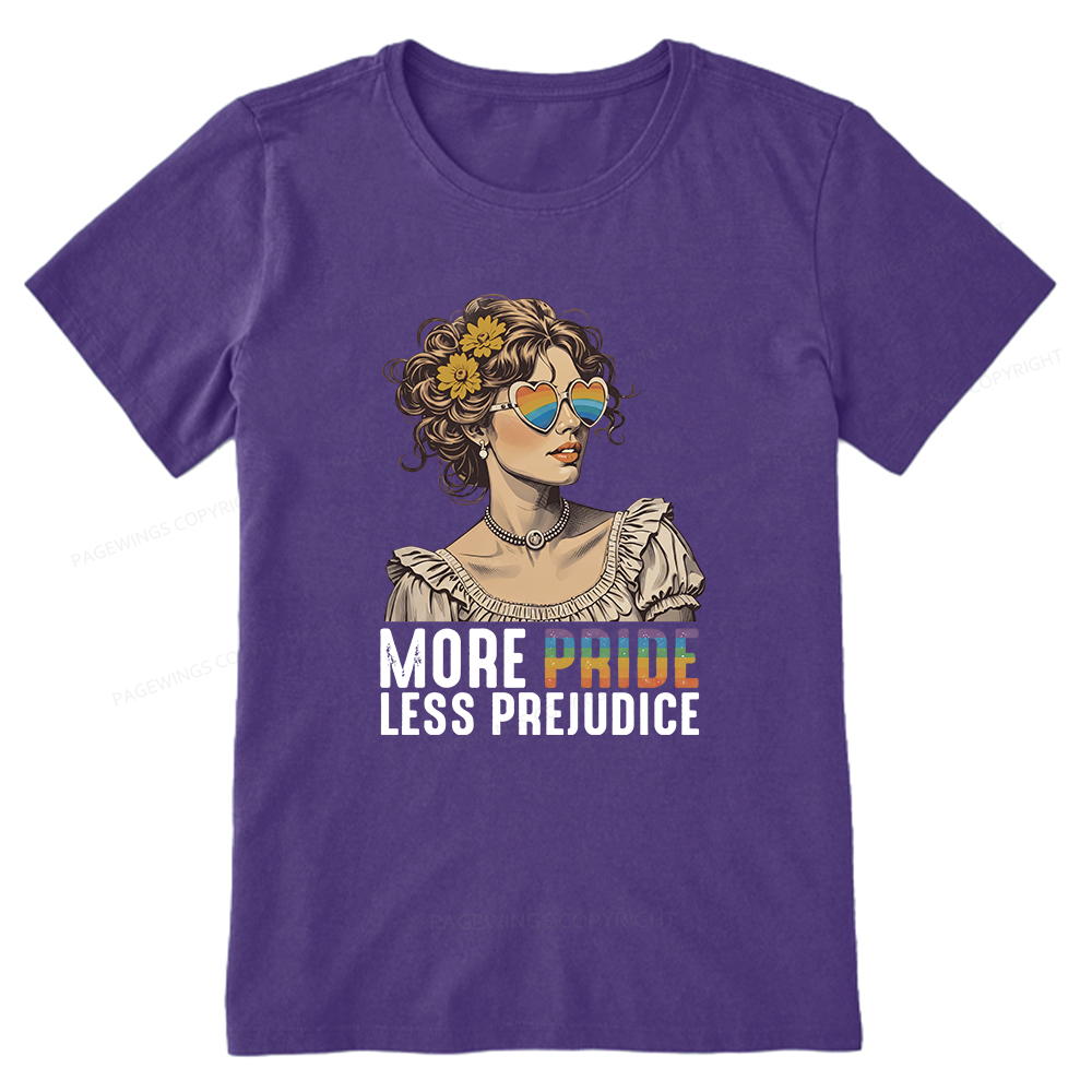 Pagewings More Pride Less Prejudice Unisex Classic T-shirt
