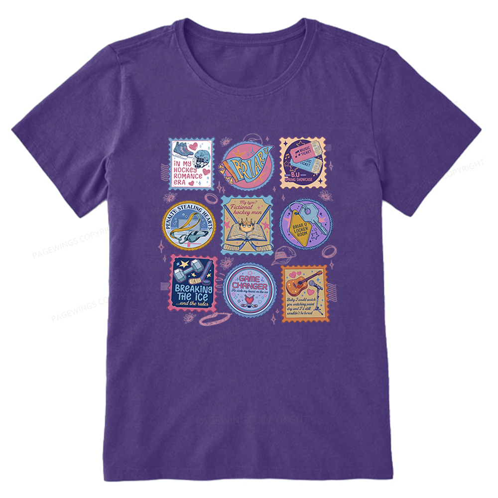 Pagewings Hockey Romace Unisex Classic T-shirt