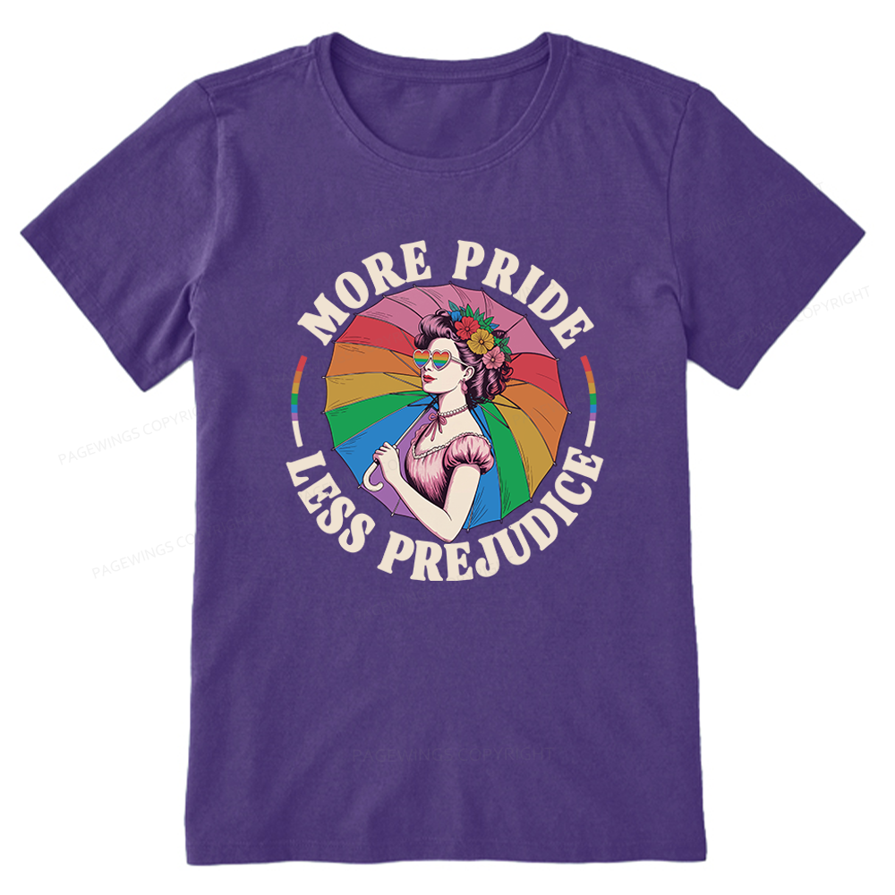 Pagewings More Pride Less Prejudice Unisex Classic T-shirt