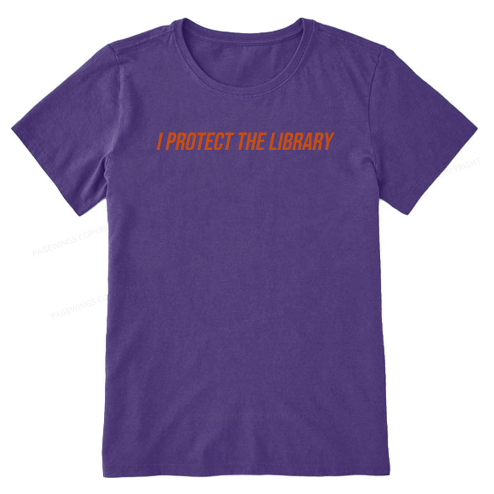 Pagewings I Protect The Library Unisex Classic T-shirt