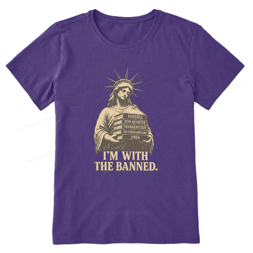 Pagewings I'm With The Banned Unisex Classic T-shirt