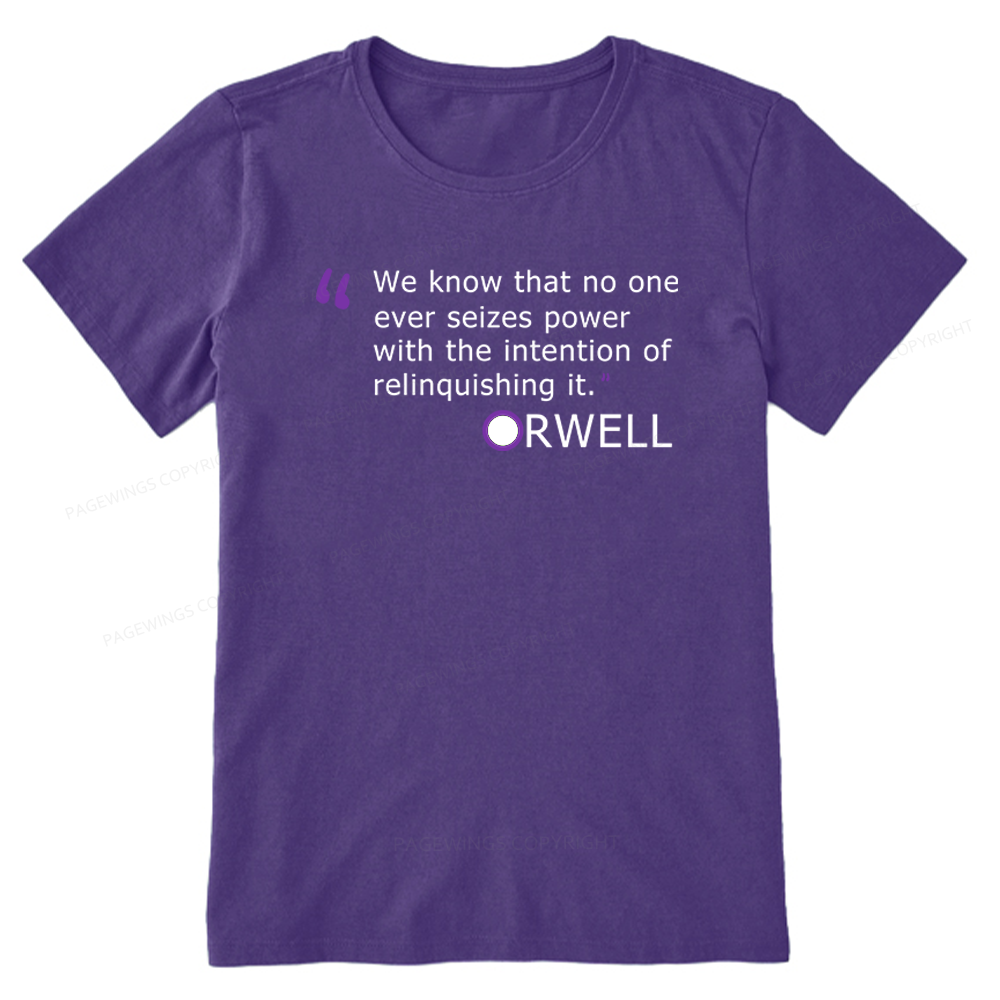 Pagewings Dystopia Quote Unisex Classic T-shirt