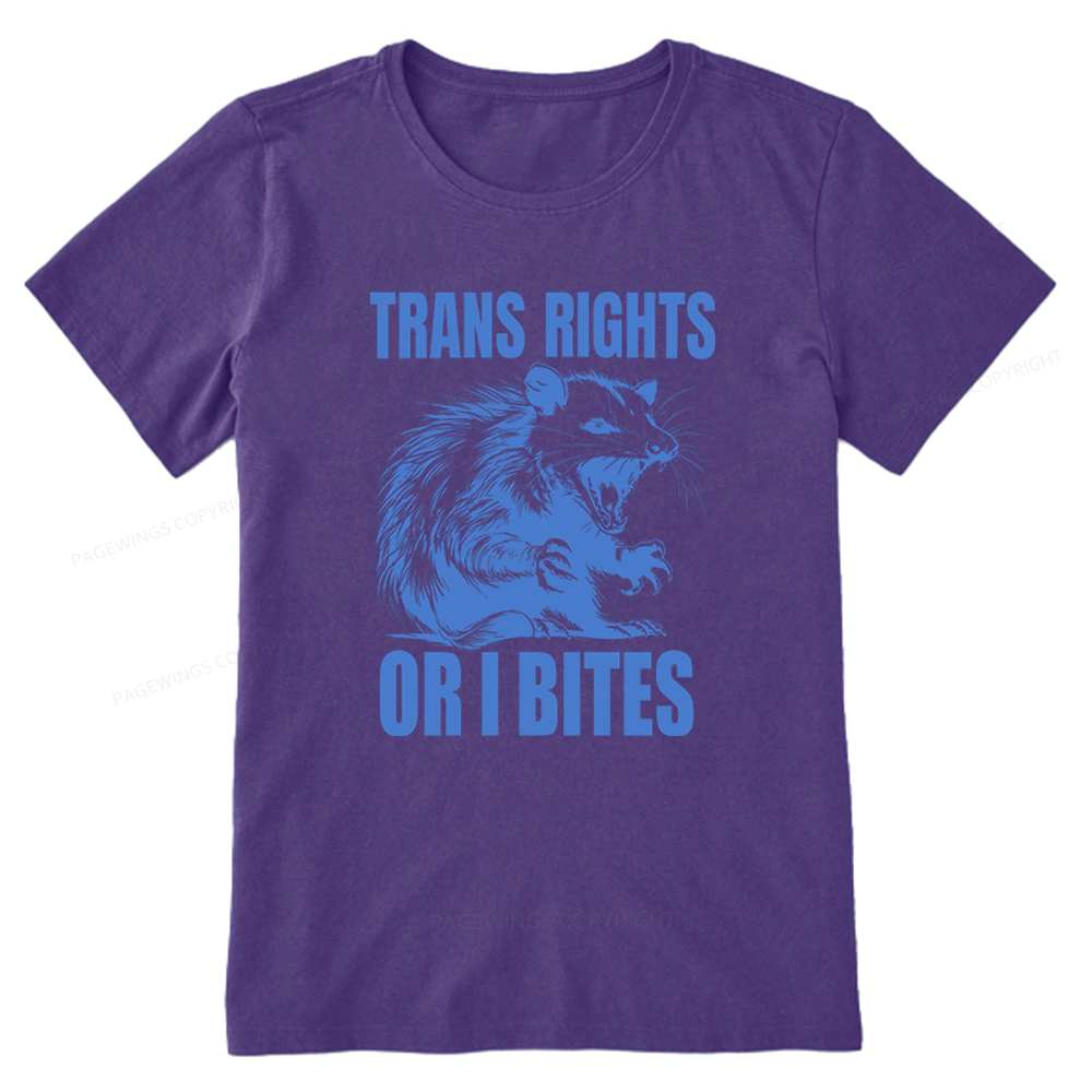 Pagewings Trans Rights Unisex Classic T-shirt