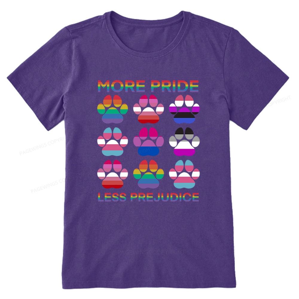 Pagewings More Pride Less Prejudice Unisex Classic T-shirt