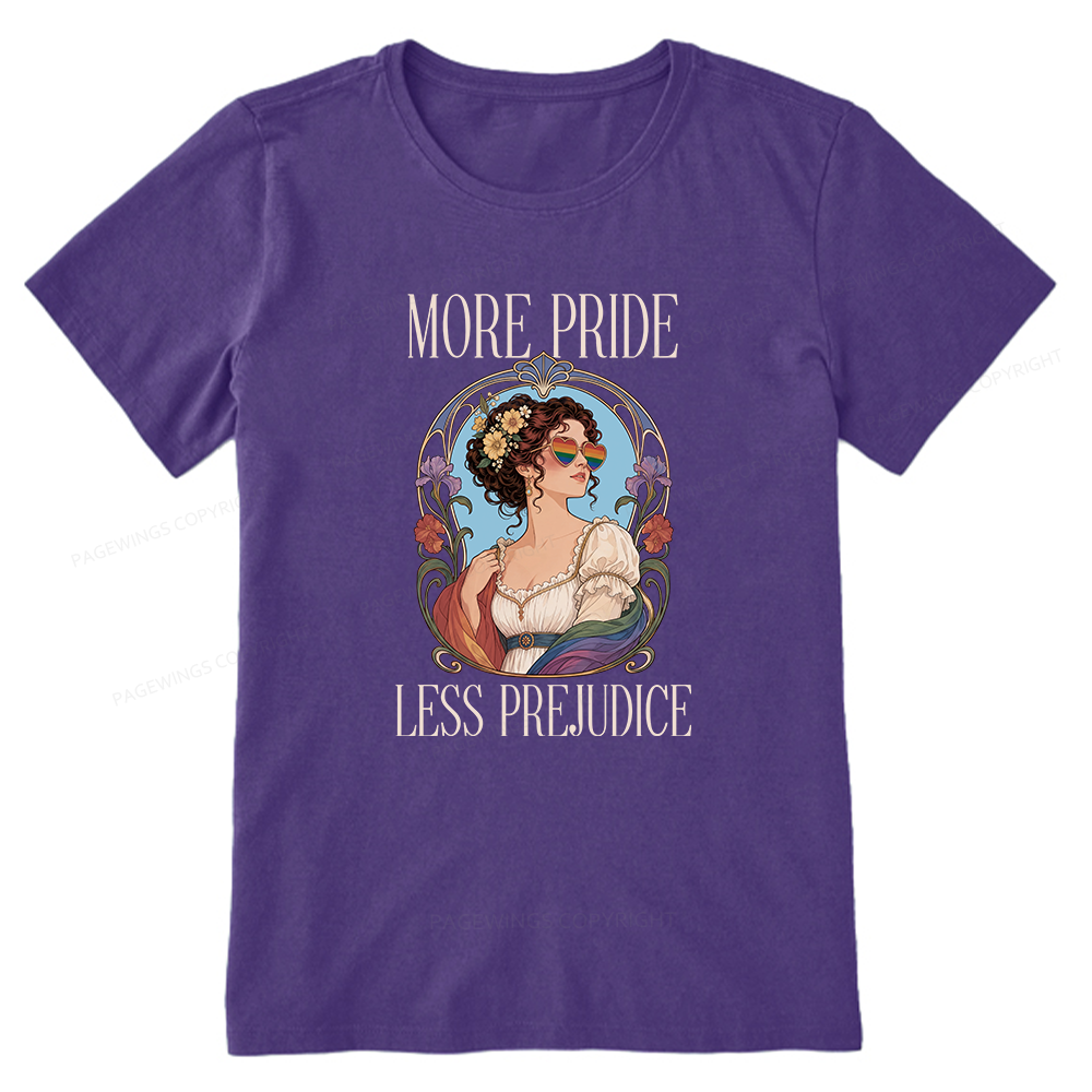Pagewings More Pride Less Prejudice Unisex Classic T-shirt