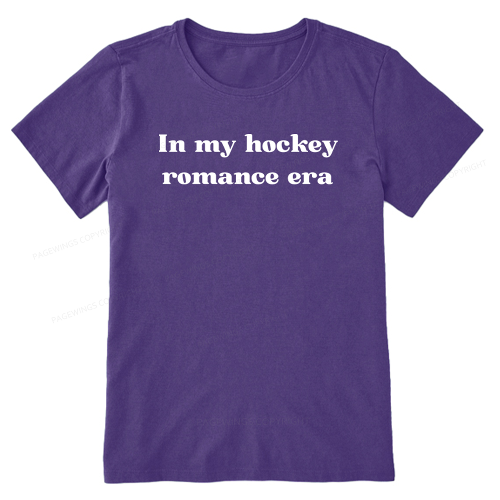 Pagewings In My Era of Hockey Romance Unisex Classic T-shirt