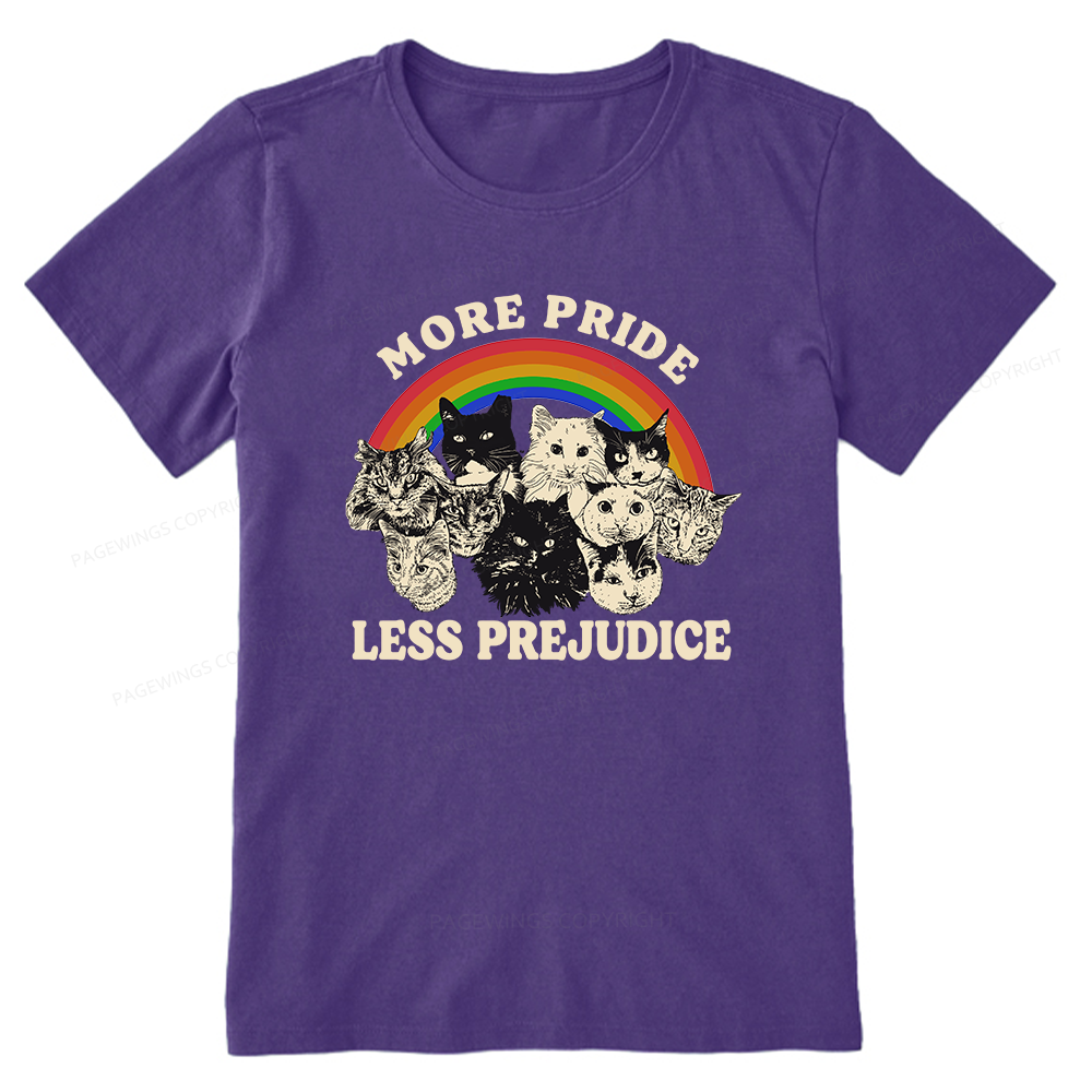 Pagewings More Pride Less Prejudice Unisex Classic T-shirt