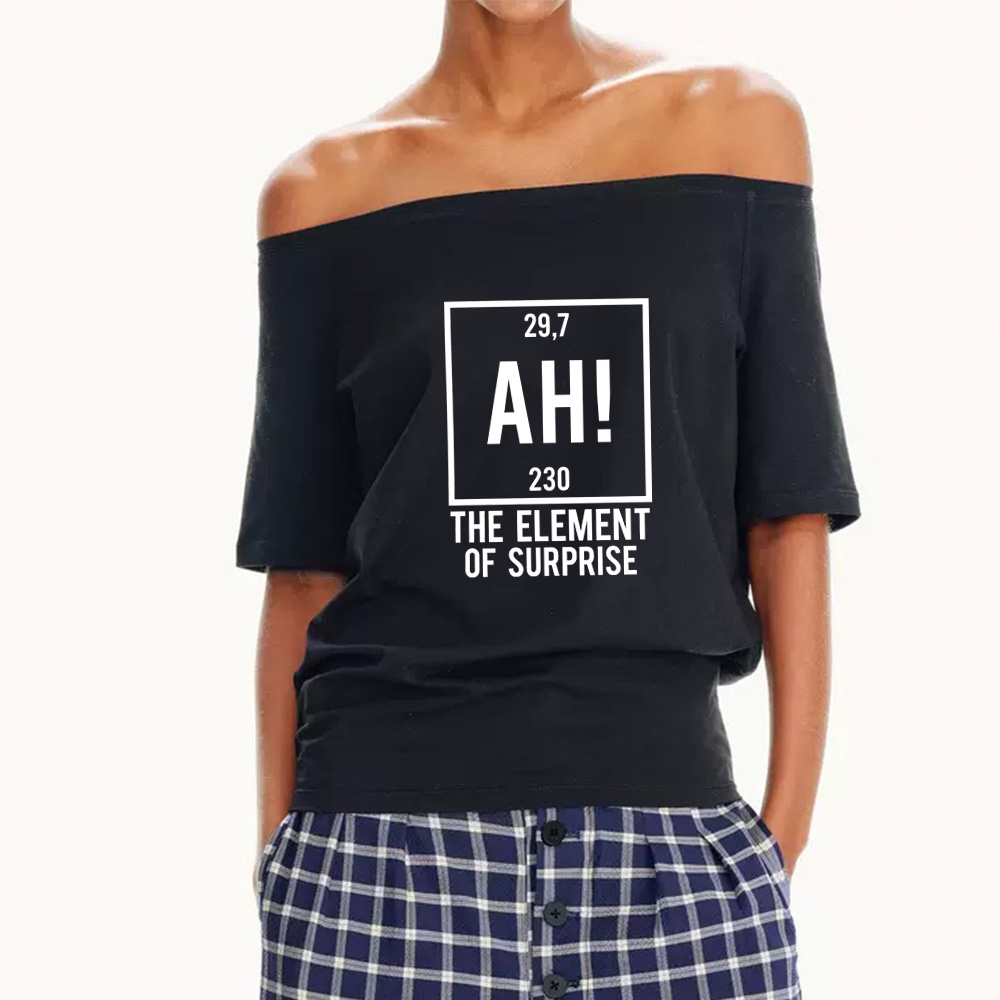 Pagewings Element Of Surprise Women Off Shoulder T-shirts