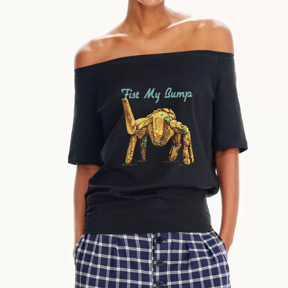 Pagewings Read Sci-Fi Women Off Shoulder T-shirts