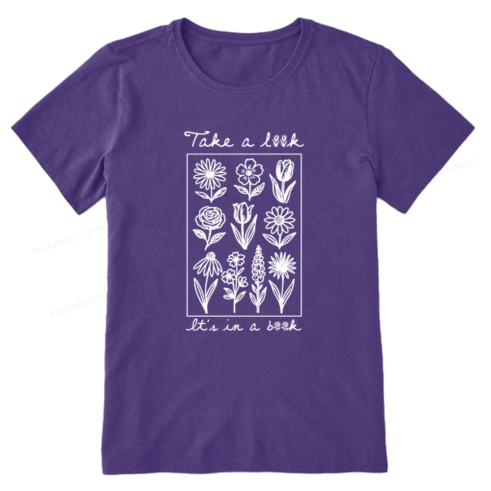 Pagewings Take A Look It’s In A Book Unisex Classic T-shirt