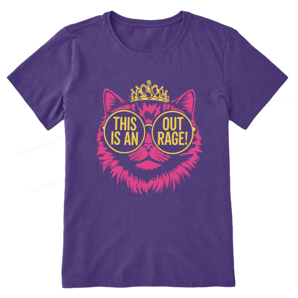 Pagewings This is an Outrage Unisex Classic T-shirt