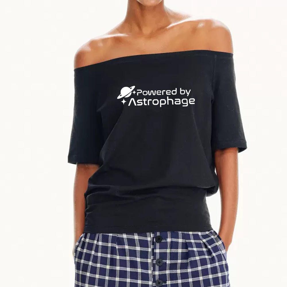 Pagewings Science Fiction Lover Women Off Shoulder T-shirts